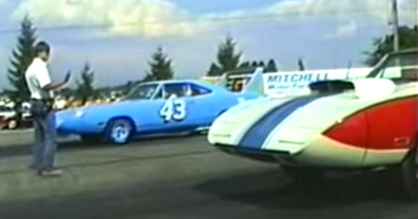 Legendary Superbird Drag Race 4