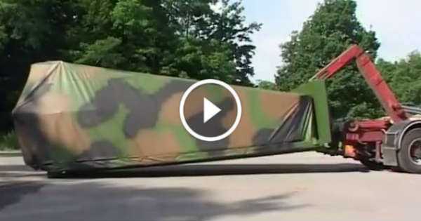 Massive Automatic Tent set up truck 3