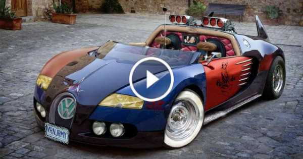 Mercedes SLR Car Gold Interior Leopard Print Lamborghini 1 TN