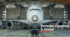 Porsche Cayenne S Diesel Airbus A380 6