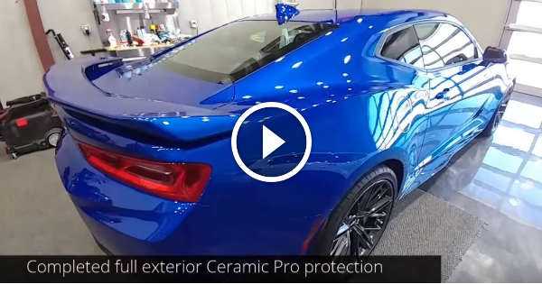 Ceramic Pro 9H 10 Layers On A 2017 Camaro ZL1 2