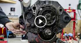 Chevy Small Block Rebuild time lapse video 2