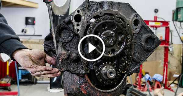 Chevy Small Block Rebuild time lapse video 2