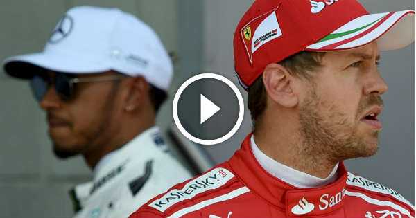 Lewis Hamilton vs Sebastian Vettel Incident 4