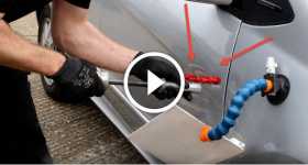 Mercedes Dent Removal Tutorial extreme 4