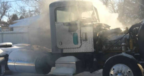 Nothing Can Stop These Cold Diesel Engines truck 6