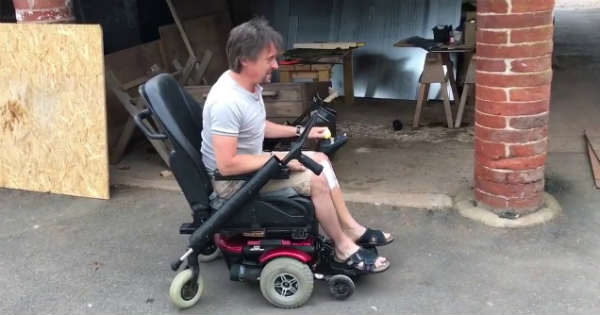 Richard Hammond New Customized Wheelchair 22
