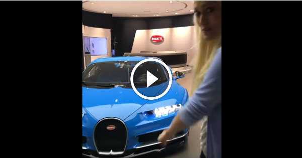 Supercarblondie Gets To Take A Look At The New Bugatti Chiron 3