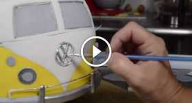 Verusca Walker Teaches You How To Make The Perfect VW Campervan Cake 2