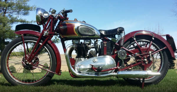 legendary Triumph Bike by Steve McQueen 1