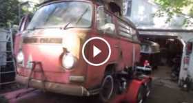 After 31 Years Classic VW Bus starts run 1