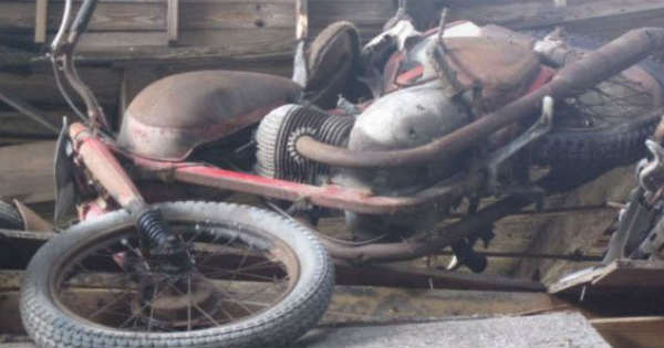 Bike Graveyard Upstate New York 11