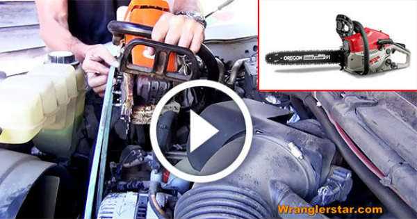 Charge Dead Truck Battery CHAINSAW tutorial