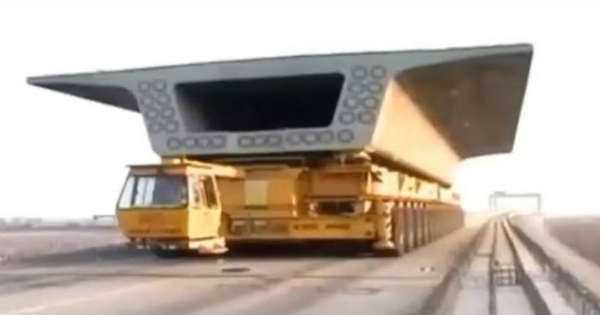 Extreme Huge Machine That Builds Bridges 6
