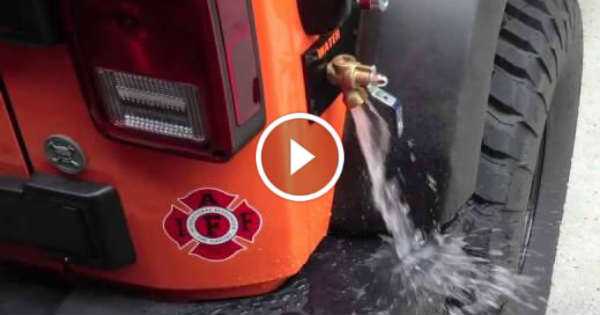 Jeep Wrangler JK Modification Pressurized Running Water System bumper 2