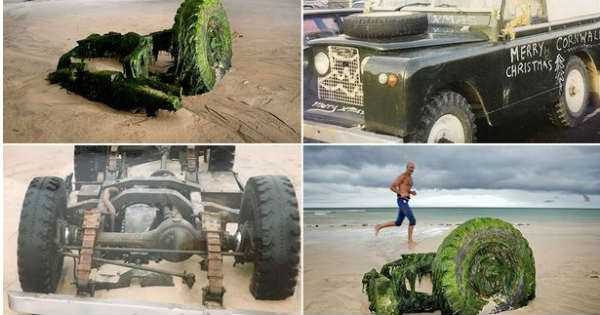 LOST CAR is FOUND 30 years Old and Sunk Land Rover 4 TN