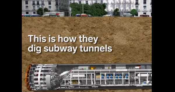 MEGA Machine Builds Massive Subway Tunnels 6