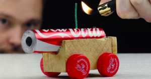 Mini Coca Cola Cannon 1