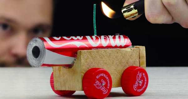 Mini Coca Cola Cannon 1