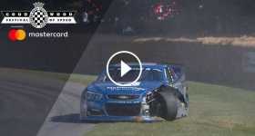 NASCAR Driver Crashes Goodwood 2