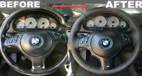 REWRAP A Steering WHEEL 1