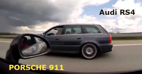 Sleeper Audi RS4 Porsche 911 1