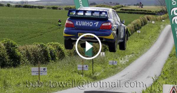 Subaru WRX STi Rally Car Jump At 136 MPH 1