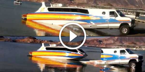 Transforming Vehicle Or A Fancy Way To Put A Boat In A Truck 3