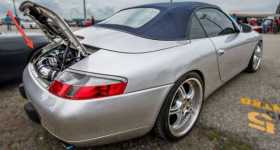 V8 Chevy Engine In A Porsche 2