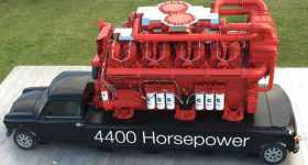 Cummins Mini truck comeback goodwood festival 4400 hp 3