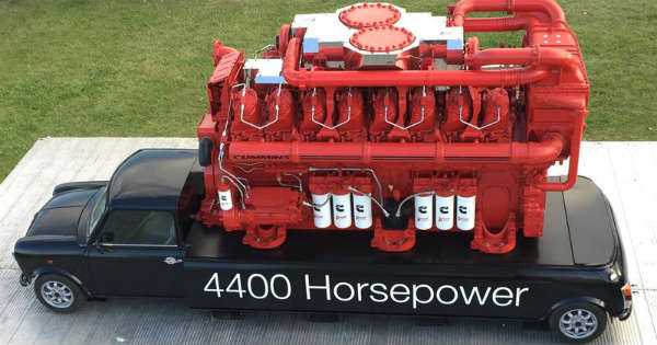 Cummins Mini truck comeback goodwood festival 4400 hp 3