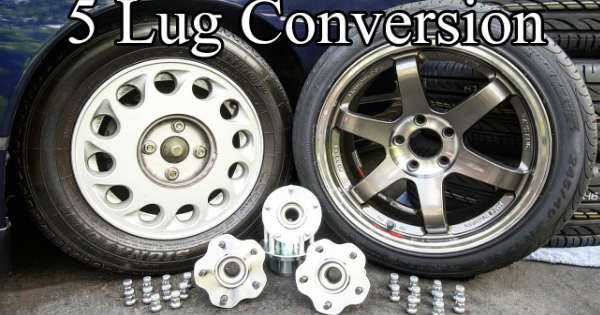 DIY Tutorial Five Lug Conversion vehicle car truck 2