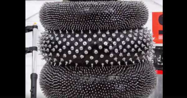 DIY Tutorial Spike Moto Tires 2