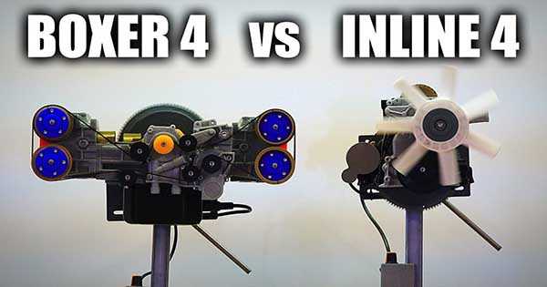 Differences Between The Inline Four And The Boxer Four Engines 1