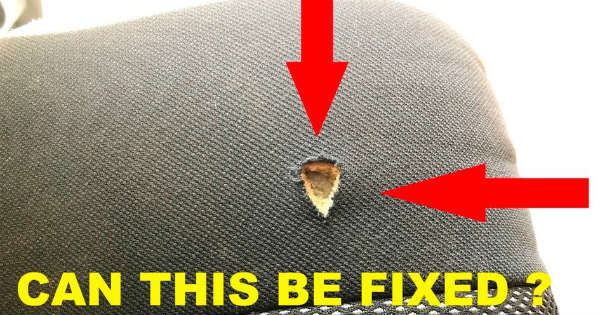 How To Fix Hole Or Rip In Your Car Seat Muscle Cars Zone - How To Repair Hole In Car Seat