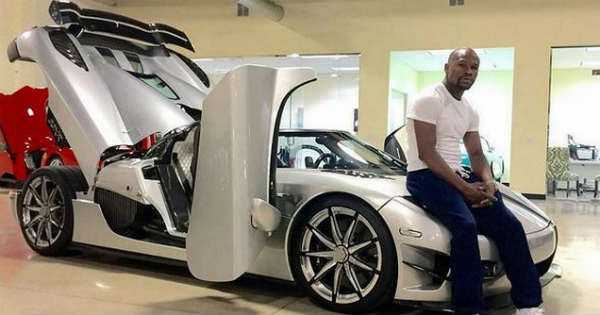 Floyd Maywather Koenigsegg CCXR Trevita auction sale million 2