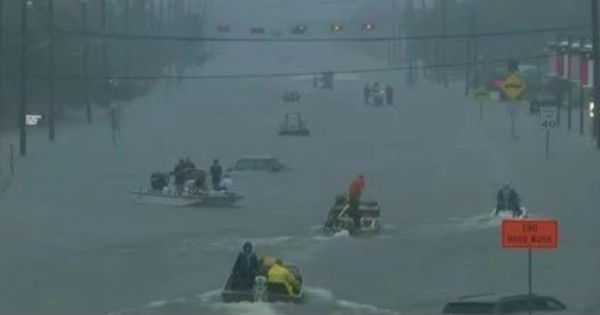 HURRICANE HARVEY Flood Rescue Operations 1