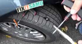 How to FIX A FLAT TIRE 1