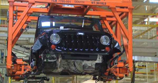Jeep Liberty Jeep Wrangler Production Process how its made 1