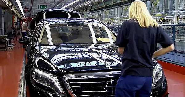 Mercedes Benz S Class process creation made factory 7