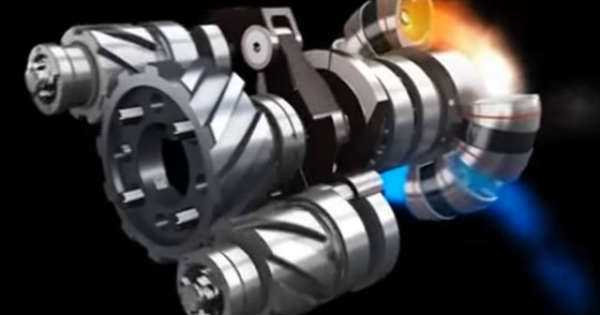 Russian Rotary Vane Engine yo auto hybrid car 1