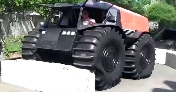 SHERP ATV Vehicle Made in Russia 4