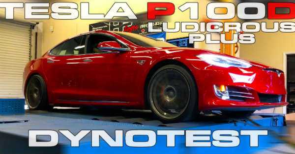 Tesla Model S P100D Placed Dyno test 2