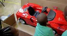 Toy Ferrari Birthday Present 1