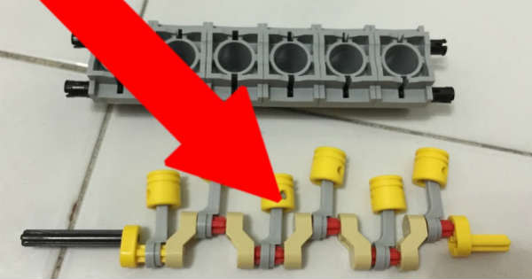 V8 LEGO Engine Blows Up 2