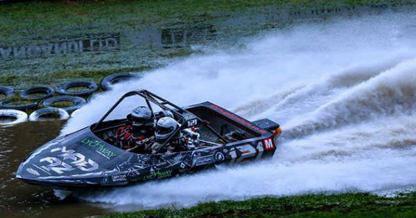 1300HP 4 Rotor Powered Sprint Boat 2