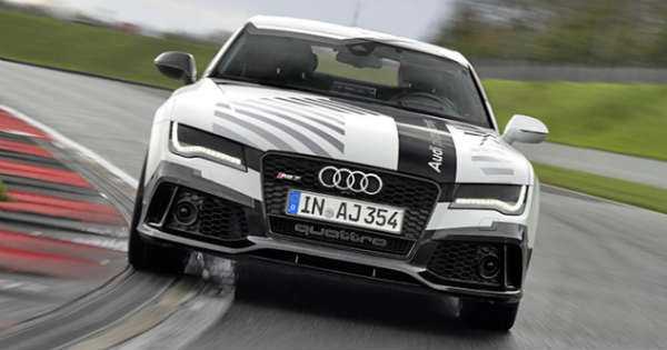 149 MPH Audi Self Driving Car RS7 1st Lap 1