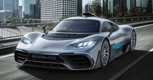 2017 Mercedes-Benz AMG Project ONE Concept Futuristic Photos 1