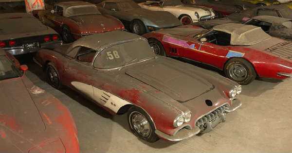 36 CLASSIC CORVETTES Found in a Garage 2