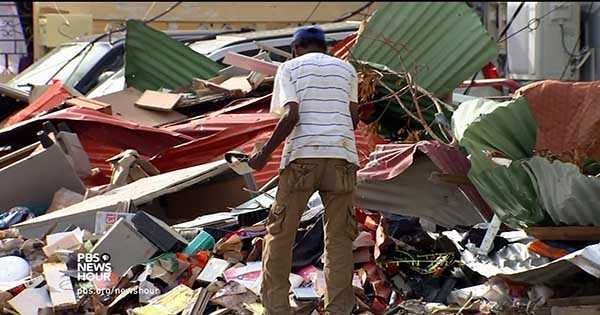 British Anguilla And St Martin Hurricane Irma 2